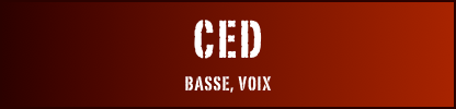 Ced
Basse, Voix